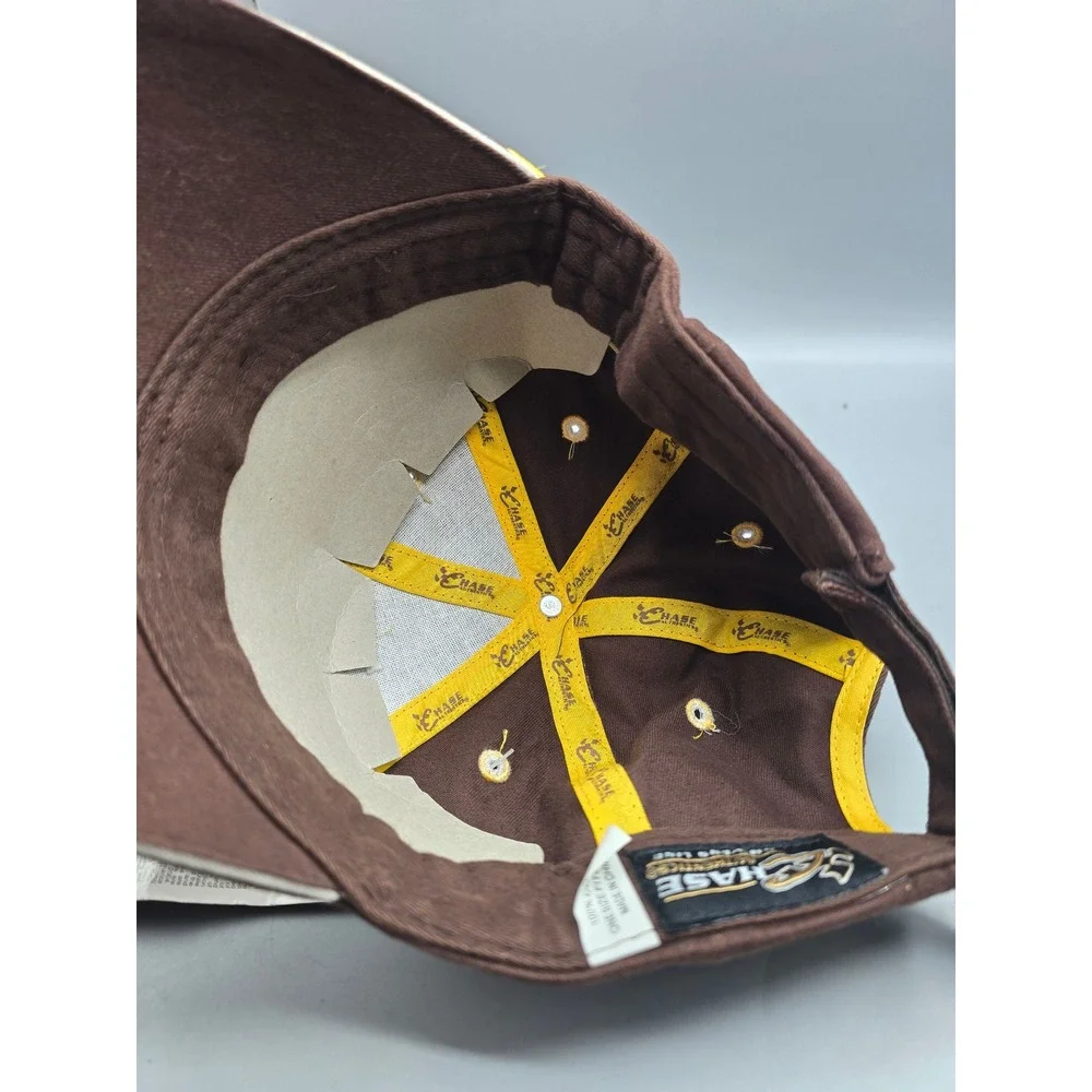 Chase Authentics NASCAR Dale Jarrett UPS 88 Brown Adjustable Hat NWT‎
